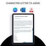 Character Letter to Judge Sample Template in Pdf & Word (5)