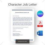 Character Job Letter