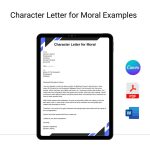 Character Letter for Moral Examples