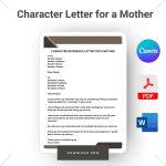 Character Letter for a Mother