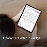 Character Letter to Judge